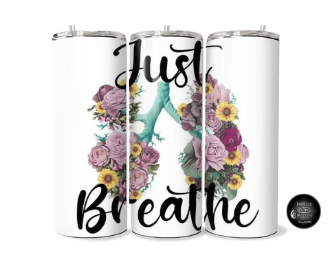 Just Breathe Tumbler