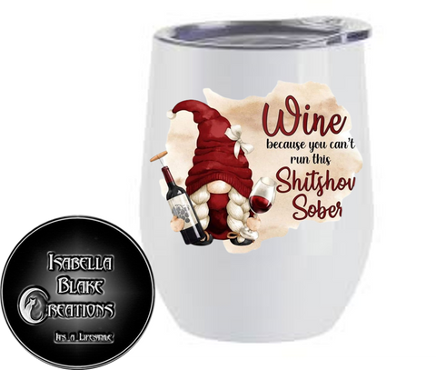 Christmas Wine Tumbler 12