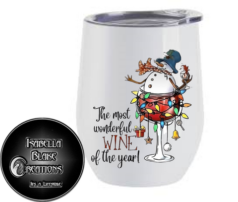 Christmas Wine Tumbler 14