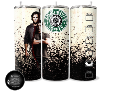 Supernatural Tumbler 4