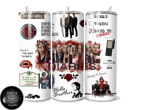 Vampire Diaries Tumbler 1